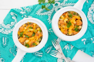 1 bowls of Cauliflower Mac and Cheese