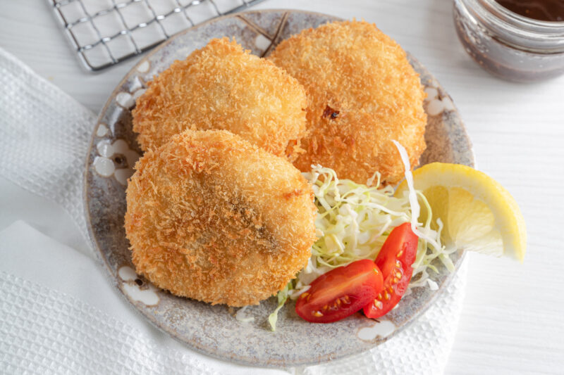 3 Wild Mackerel Potato Croquettes