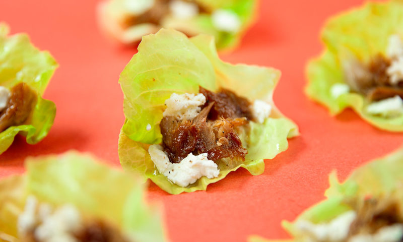 Smoked-Mackerel-Goat-cheese-and-Honey-Lettuce-Wraps-2