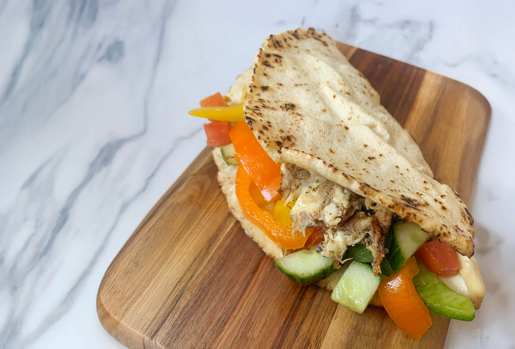 Mediterranean-Mackerel-Gyro-Wrap