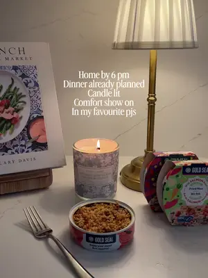 Our perfect evening lineup 😌 #goldsealcanada #salmon #viral #perfectday #aesthetic